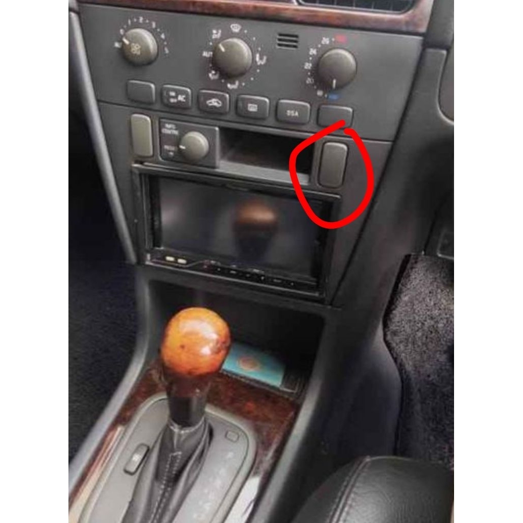 blank switch dashboard Volvo s40 per pcs