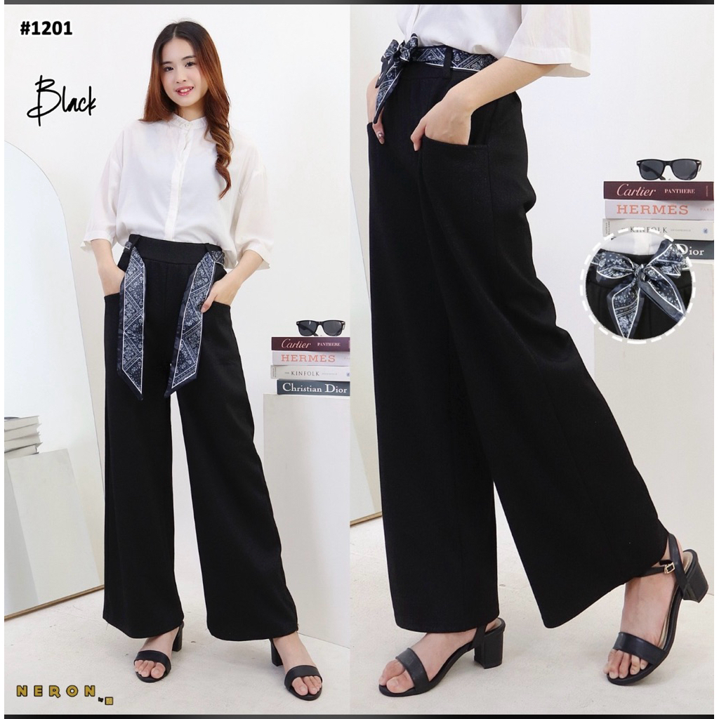 celana kulot wanita katun import premium kulot wanita import premium