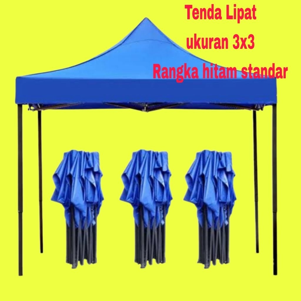 TENDA LIPAT UKURAN 3X3 TENDA LIPAT 2X2 TENDA LIPAT 2X3