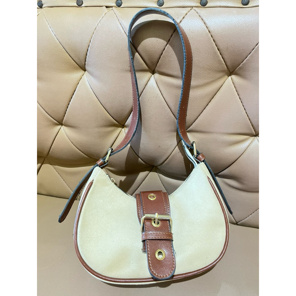 [Preloved] Milly Two Tone Underarm Bag