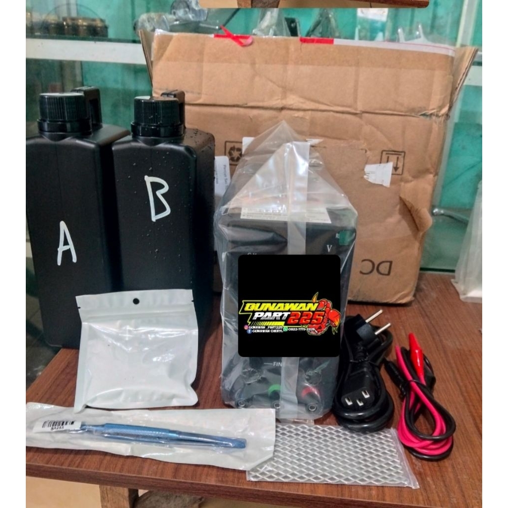 mesin  pewarna baut titanium