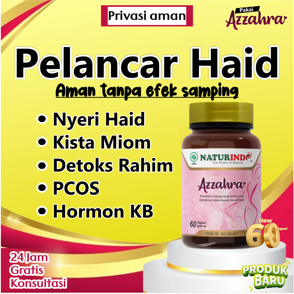 Obat Telat Dateng Bulan Manjakani Pelancaran PCOS Haid Pelancar Tidak Teratur Jamu Nyeri Haid