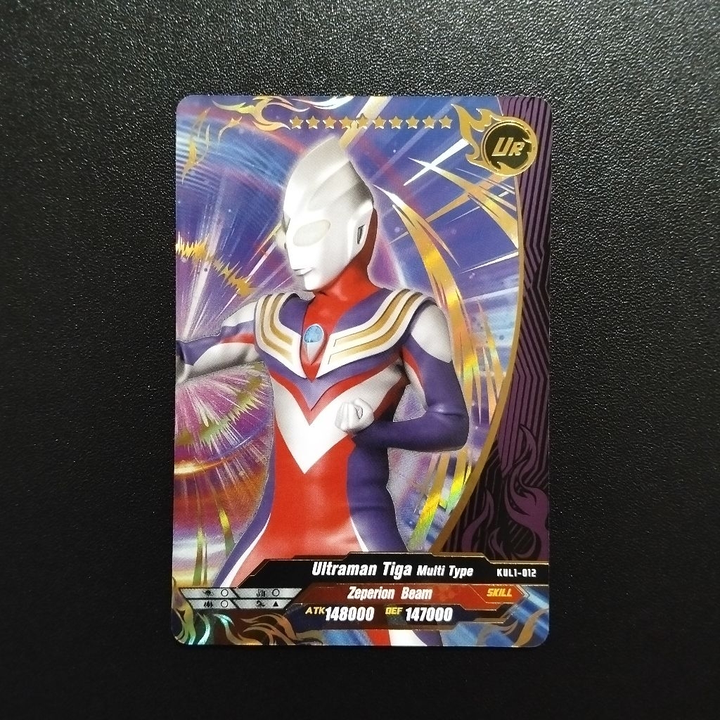 Kayou Collectible Card Game | Ultraman | Super Universe Ultraman X | Deluxe Vol.01 | (UR) Ultraman T