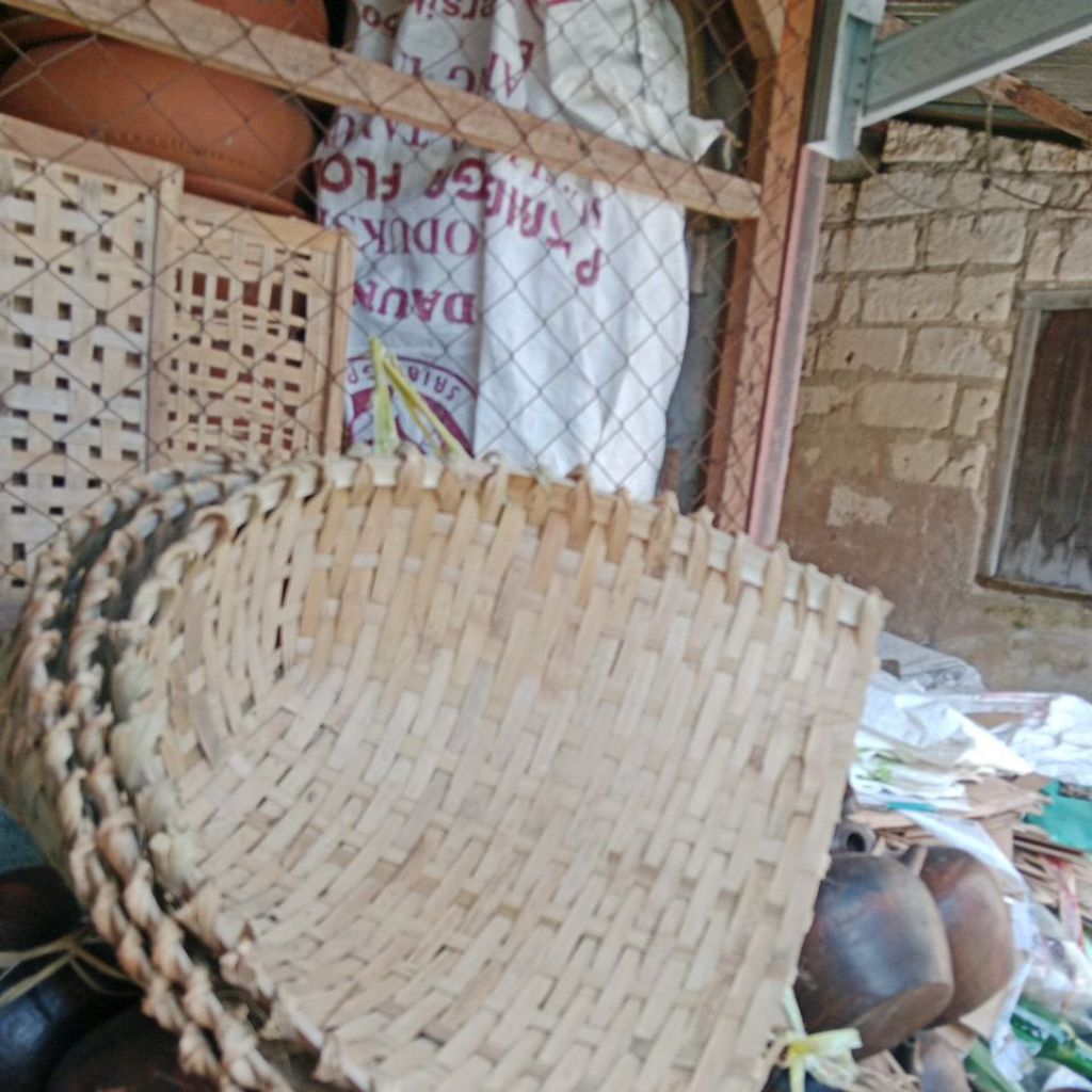 tempat sampah bambu cikrak bambu