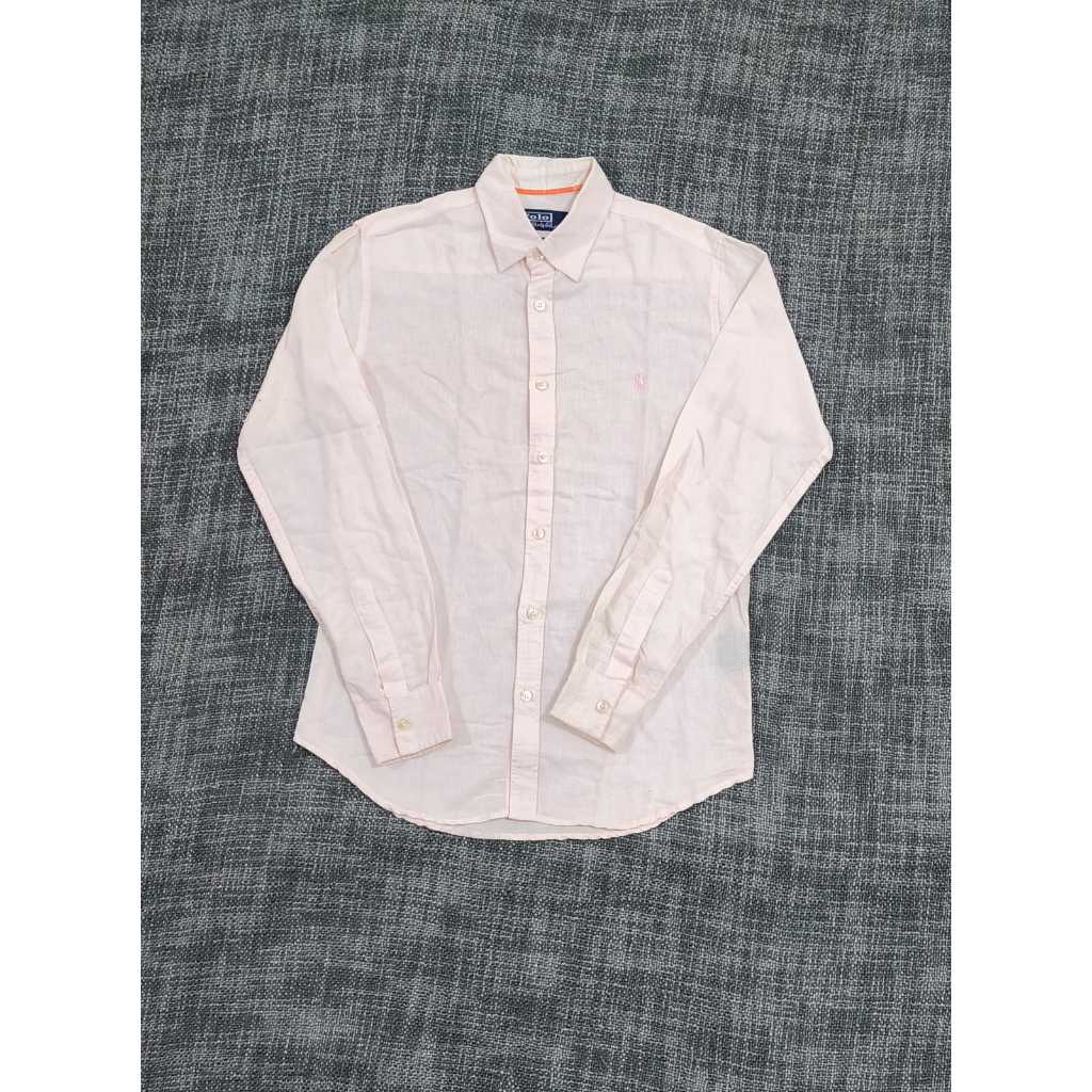 Kemeja Linen Polo RL
