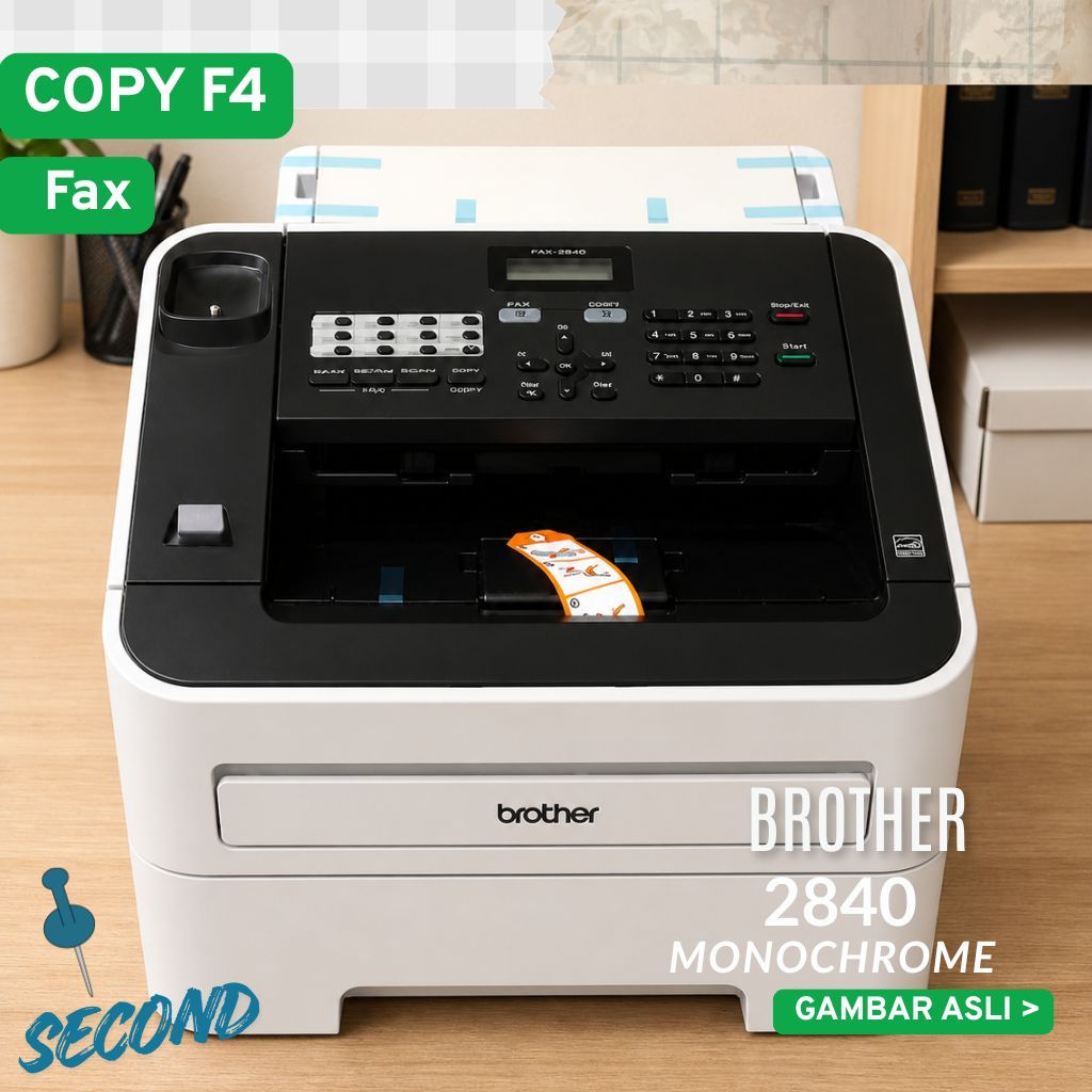 Printer Brother FAX-2840 scan copy-printer brother-printer berkualitas-printermurah