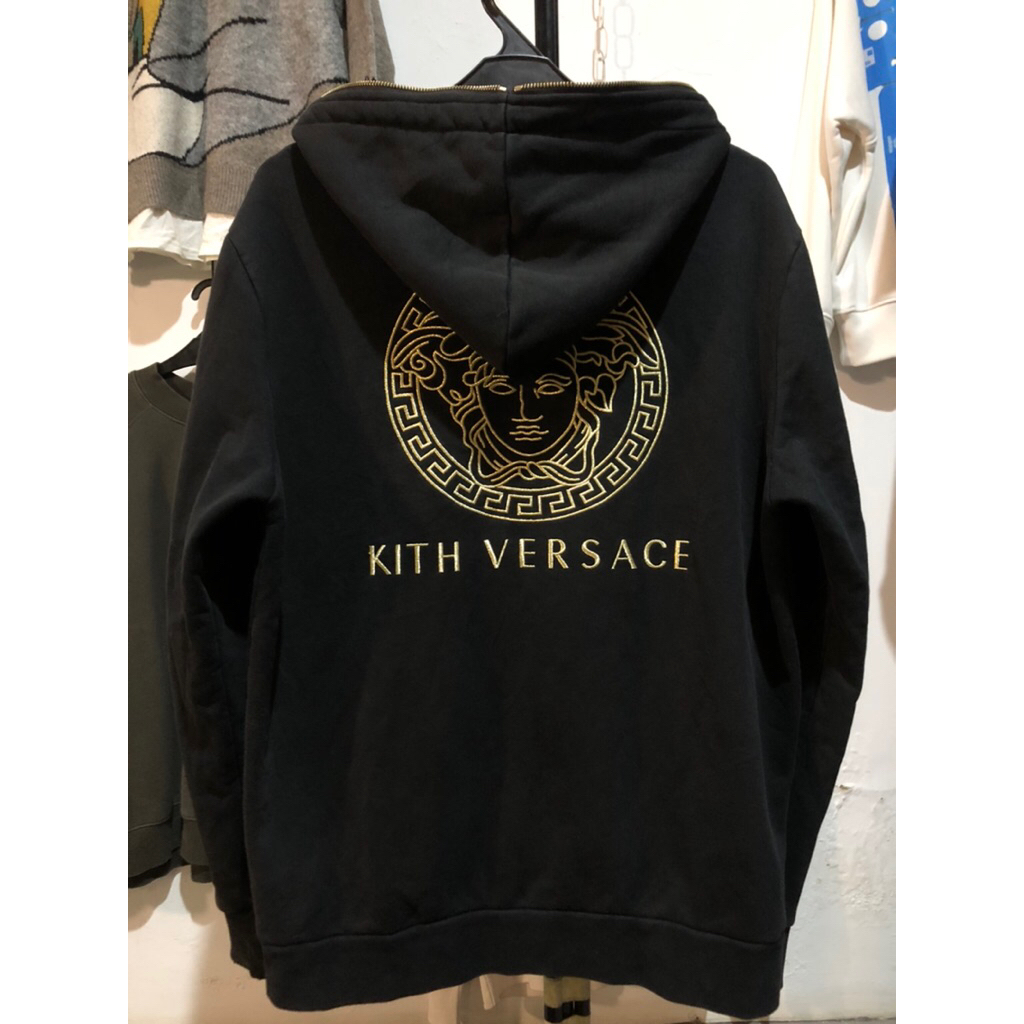 Hoodie Zipper Versace x Kith