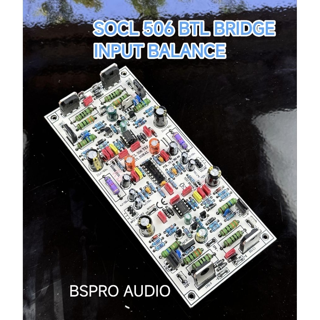 Kit driver socl 506 btl BRIDGE fiber input BALANCE komponen original