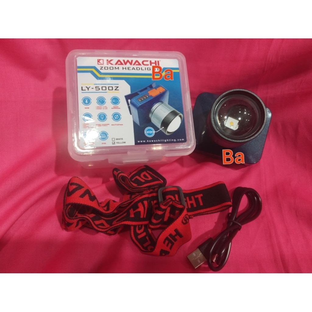 SENTER KEPALA ZOOM LY 500Z 50 WATT KAWACHI