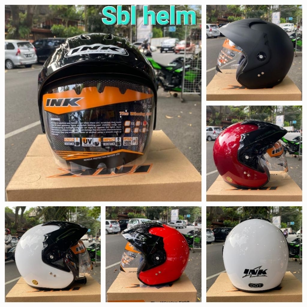 HELM INK CX 390 BATMAN/ CLASIC ORIGINAL 1000/% BARANG ORI REAL PICTURE