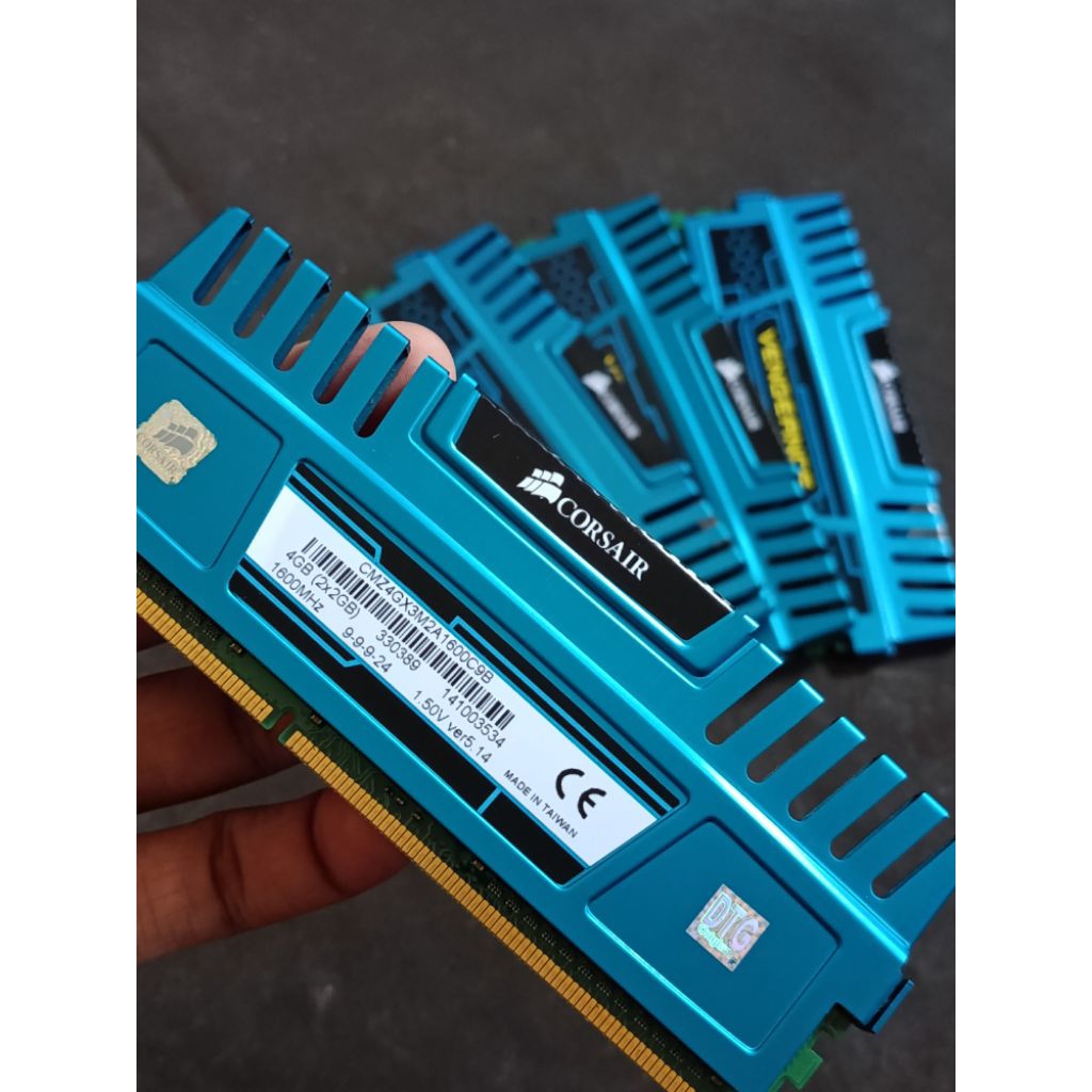 Ram Vengeance Corsair ddr3 2gb bekas