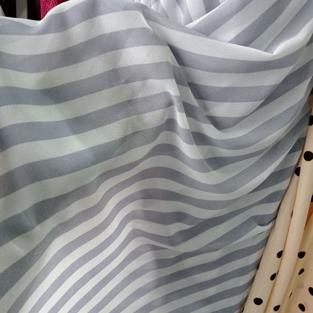 KAIN CERUTI BEBY DOL MOTIF SALUR PREMIUM -SIPON CERUTI HARGA/0,5M