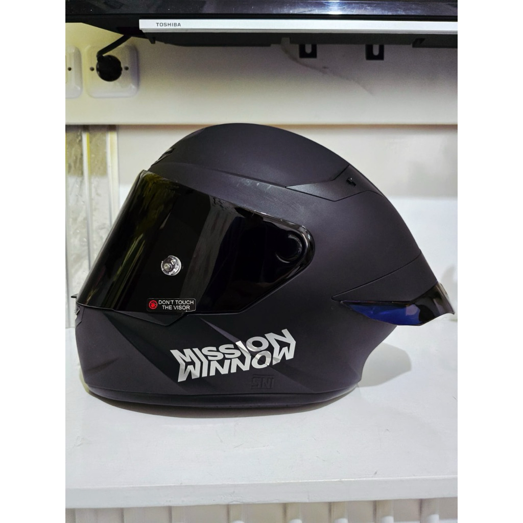 HELM KYT TT COURSE (BLACK DOFF) | JUAL HELM KYT SECOND | JUAL HELM PREOVED | LIKE NEW