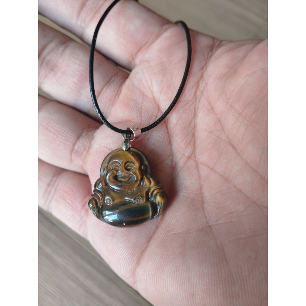 Liontin batu buddha