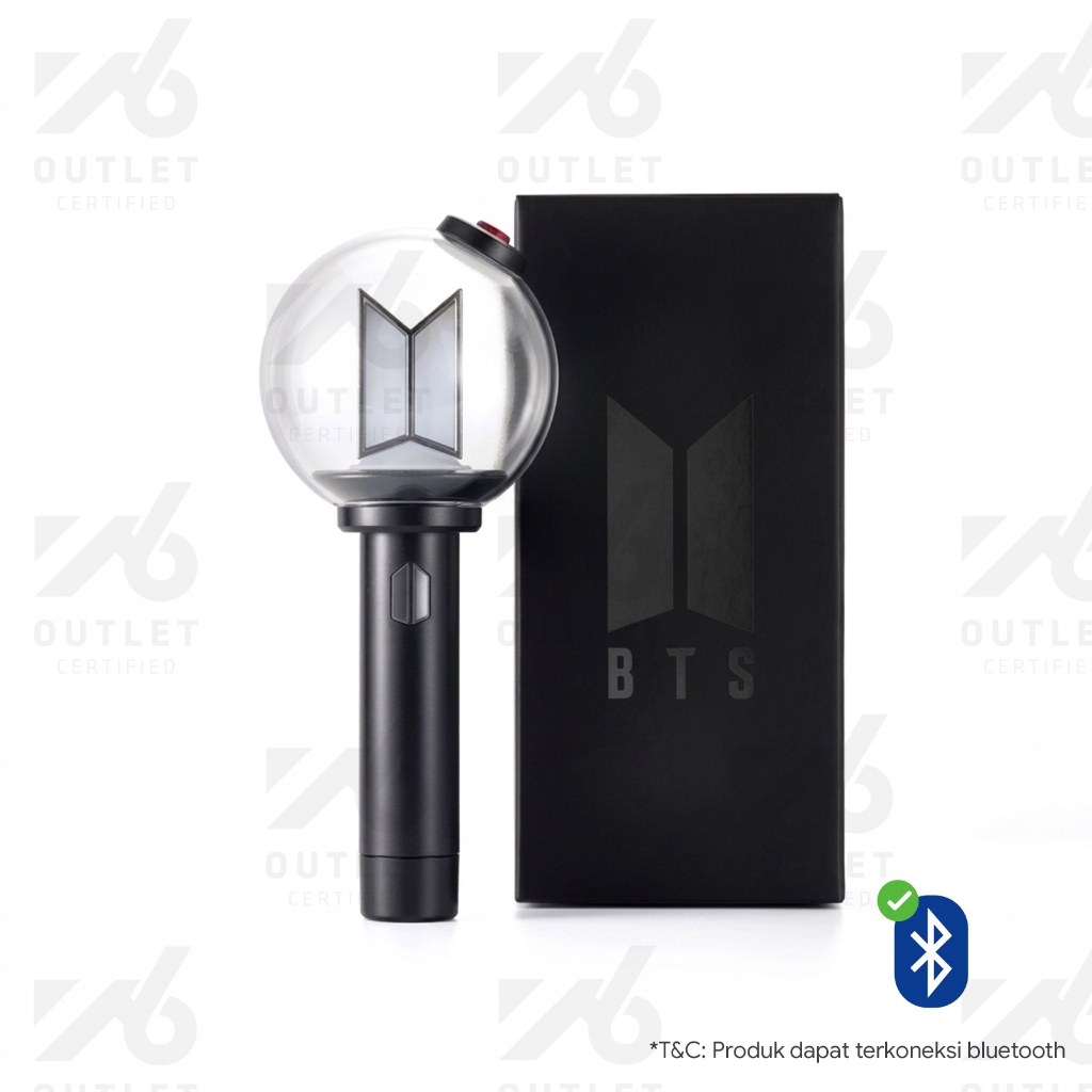 BTS Limited Edition Fanlight Lightstick Official Army Bomb Ver. 4
