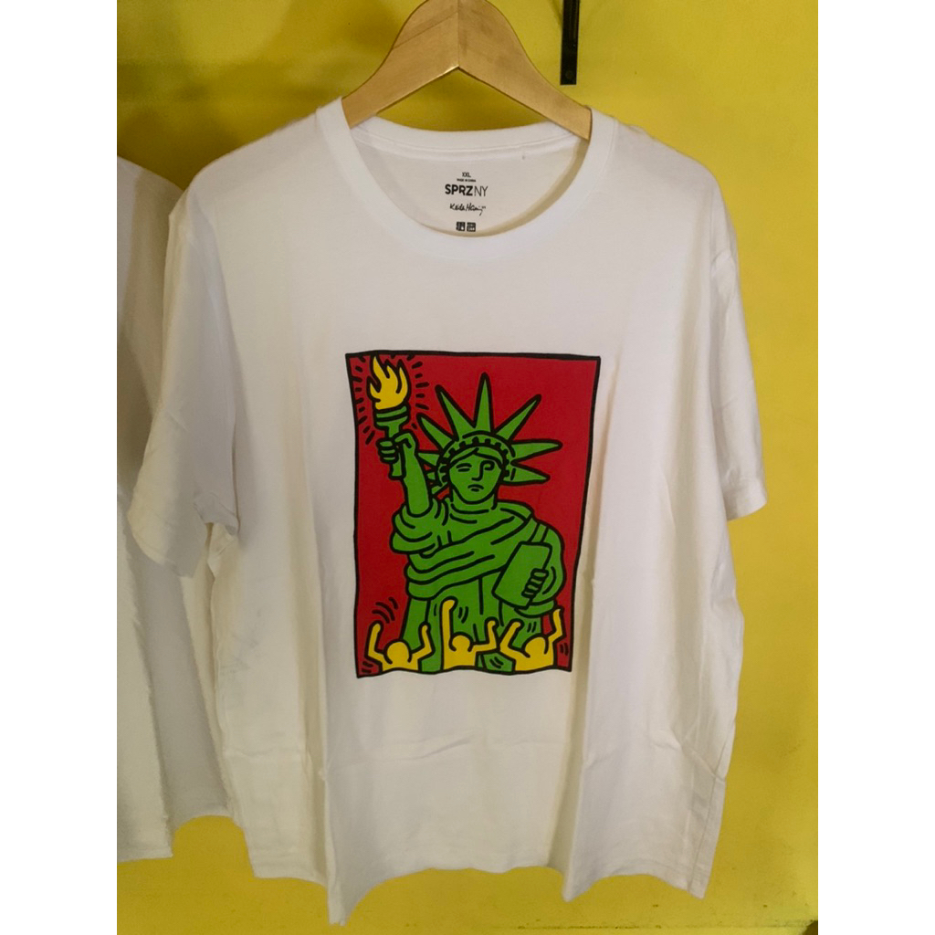kaos Uniqlo x Keith Haring Size XXL