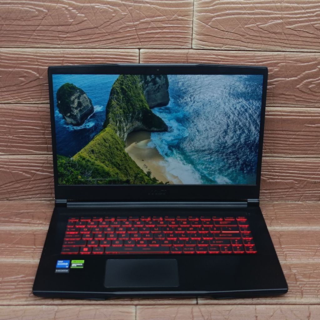 Laptop MSI GAMING Thin GF63 12UC Intel Core i5-12450H RAM 8GB SSD 512GB RTX 3050 GEN12 144Hz