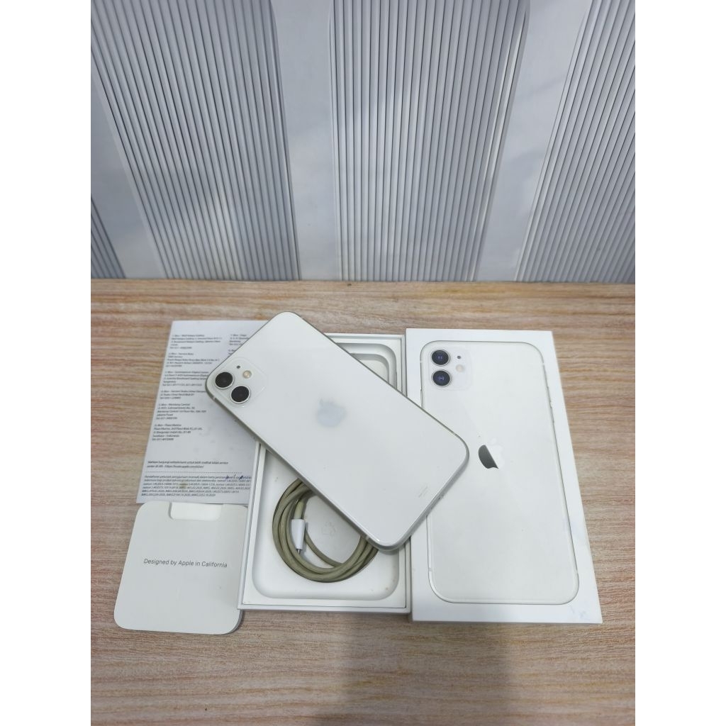 IPHONE 11 128GB RESMI IBOX SECOND FULLSET ORIGINAL
