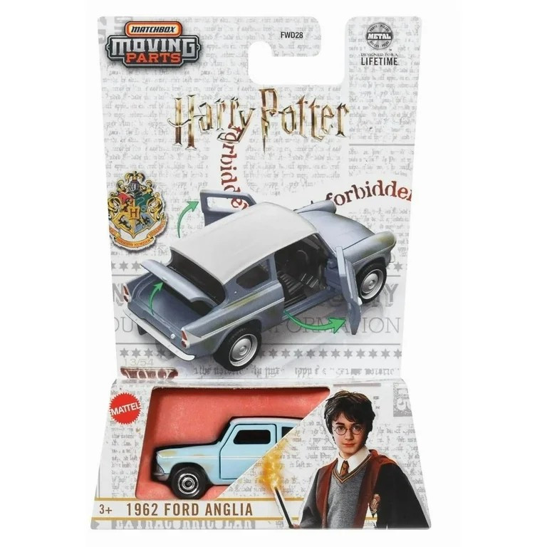 MATCHBOX MOVING PART 1962 FORD ANGLIA HARRY POTTER