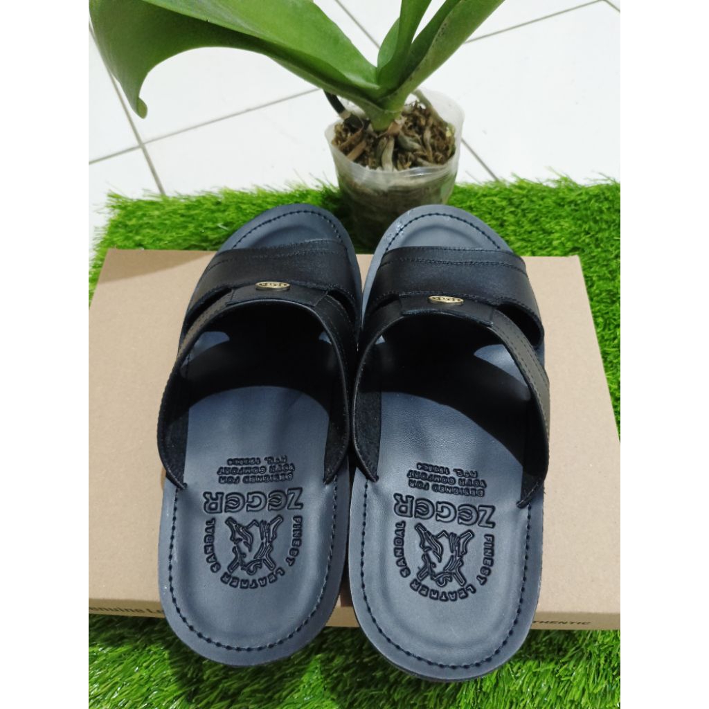 zeger sandal kulit pria dewasa,  p399 original 100%