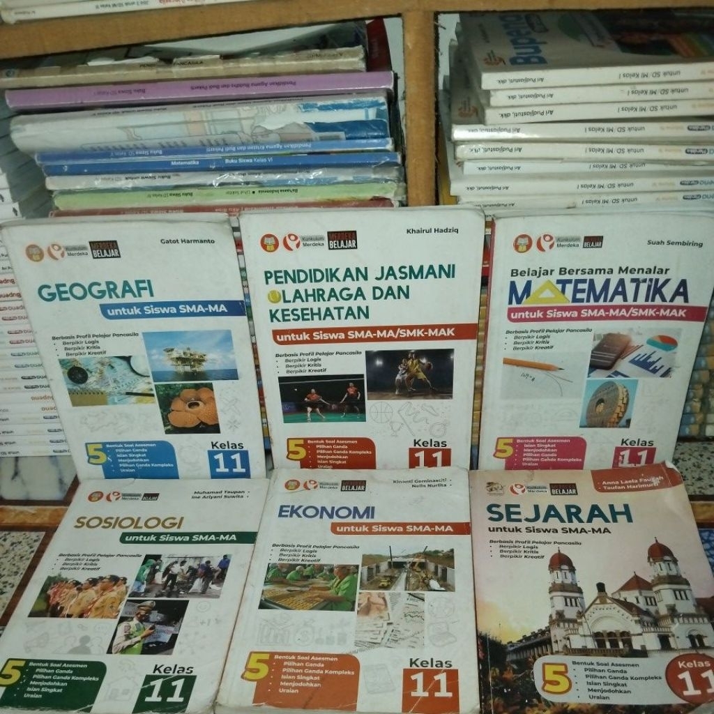 BUKU PAKET SMA KELAS 11 ORI BEKAS