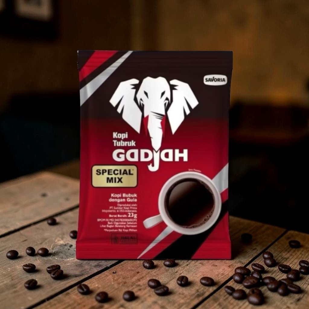 Gajah Special Mix Kopi Sachet 1 Renceng