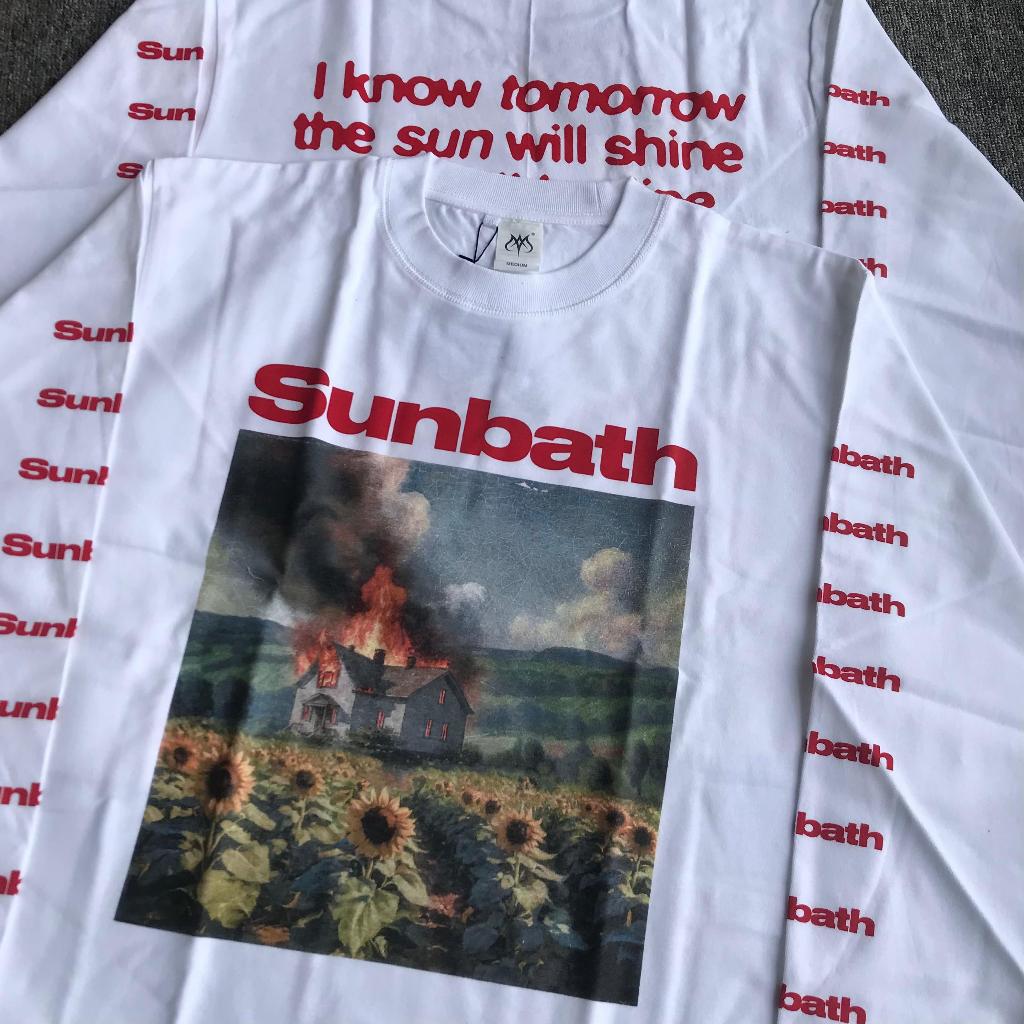 Kaos Band SUNBATH X ABIGAIL Longsleeve Official Merchandise