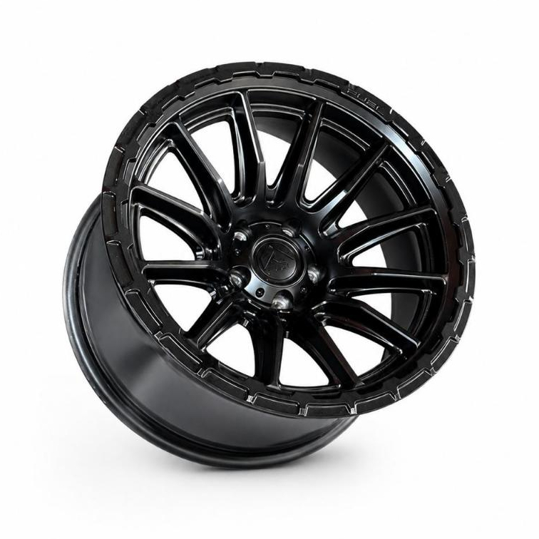 Velg Fuel FC866 Ring 17x9 H5x127 et +1 Matte Black ( 5pcs ) Jeep JK JL