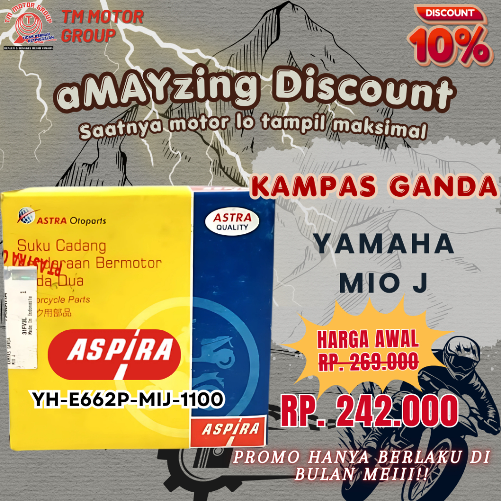 KAMPAS GANDA YAMAHA MIO J ORIGINAL ASPIRA