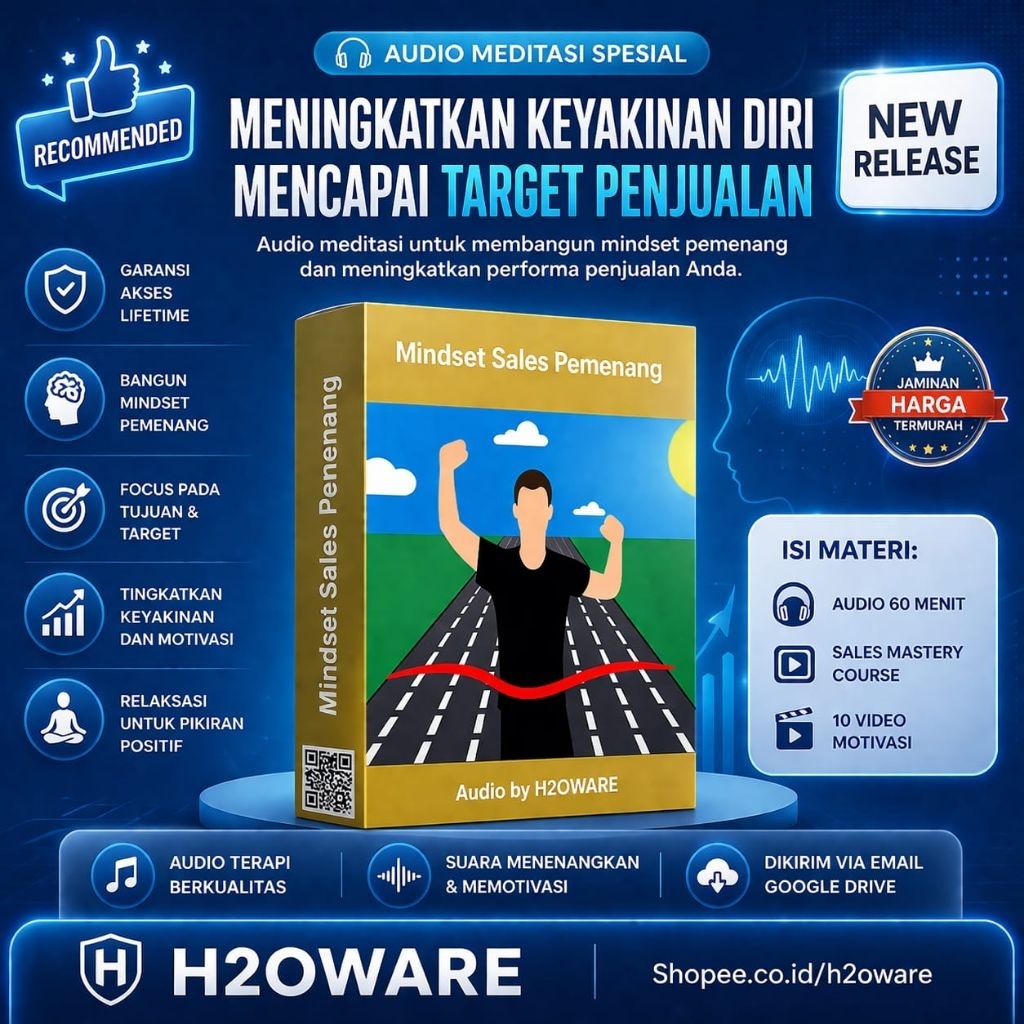 Mindset Sales Pemenang-Terapi Suara untuk Meningkatkan Keyakinan Diri Mencapai Target Penjualan