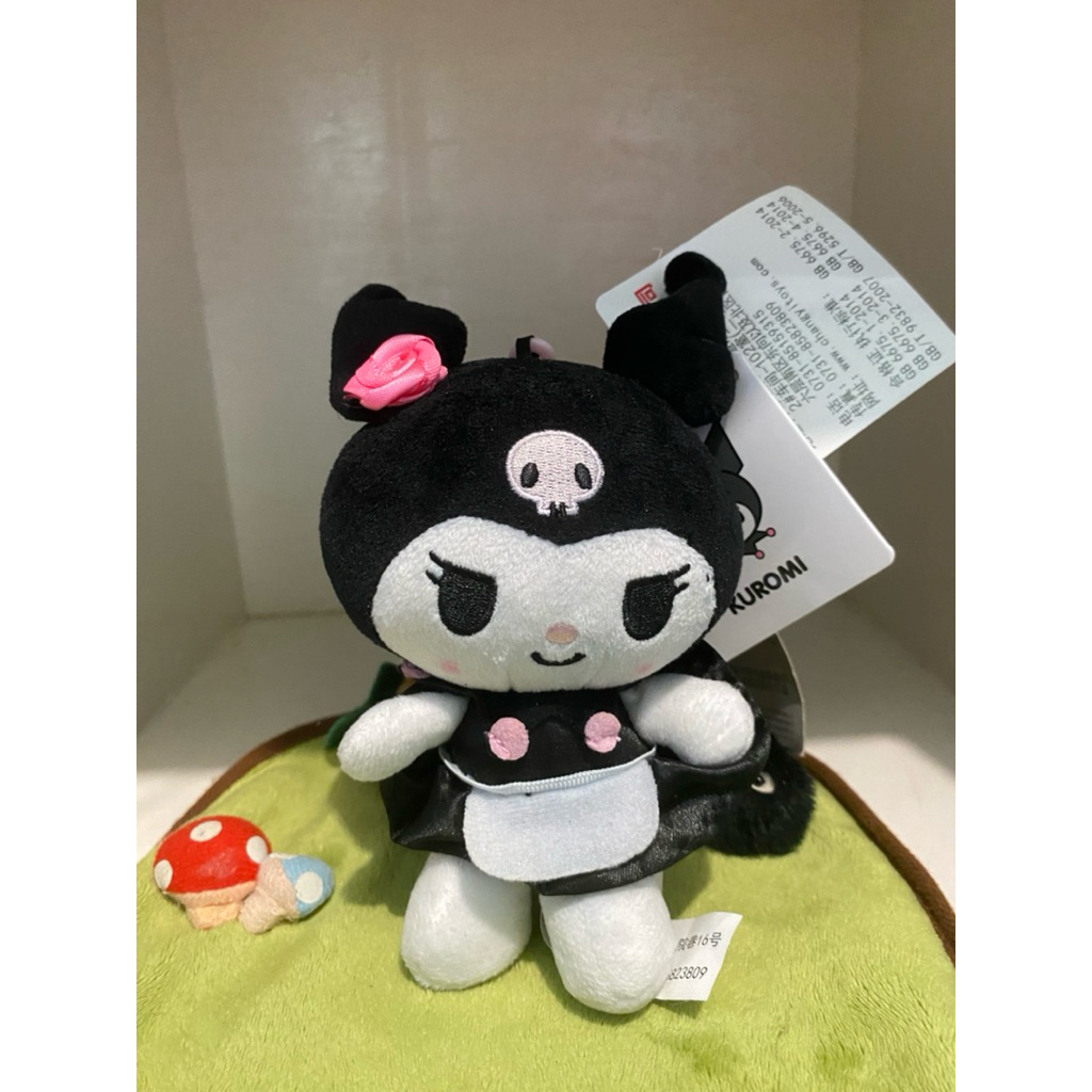 Boneka Gantungan Kunci Kuromi Sanrio Original Plush Keychain