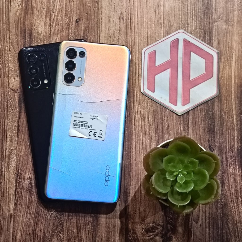 [Minus LCD Ganti] Oppo Reno 5 5G 8/128 GB Garansi Resmi Indonesia Second Bekas Original (Baca Deskri