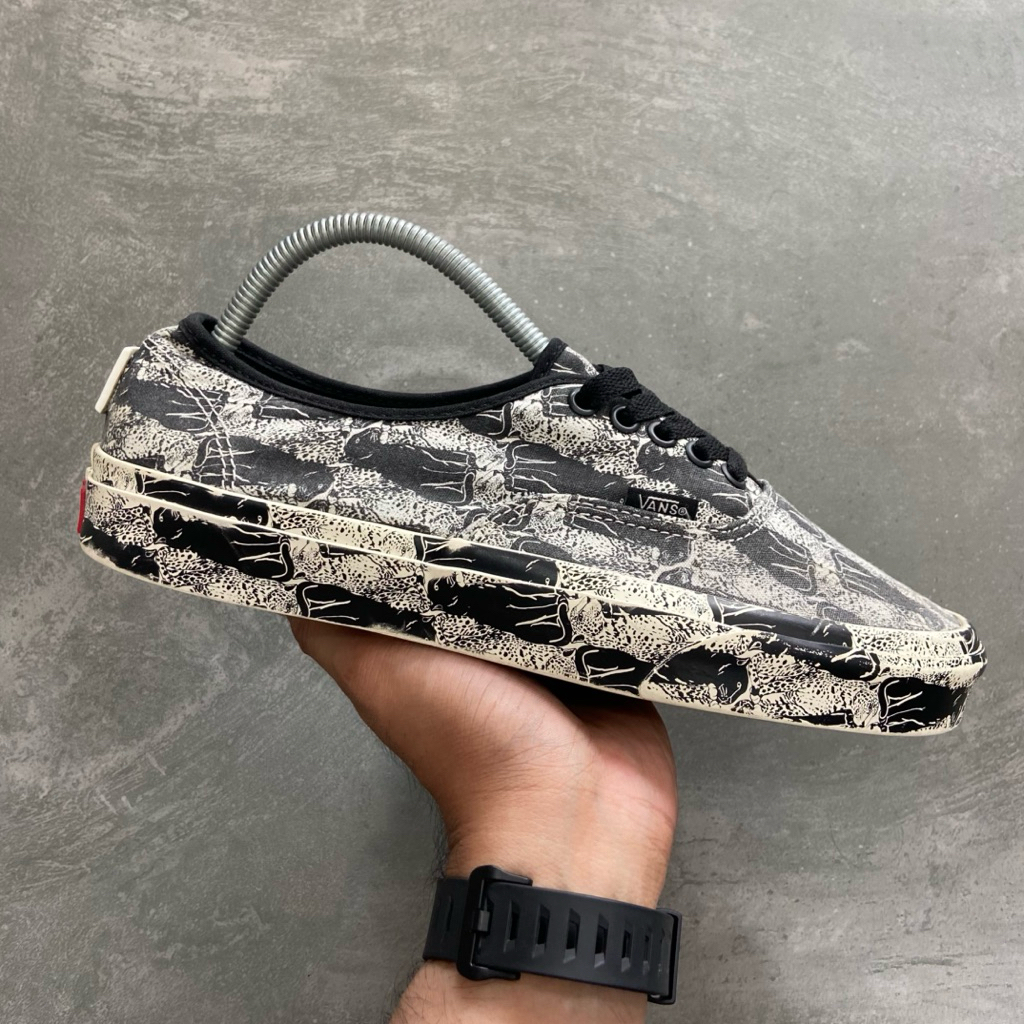 [Size 42] Rare Opening Ceremony x Vans Authentic ‘Leopard Checker’ Black White (VN0A348A43M) Second 