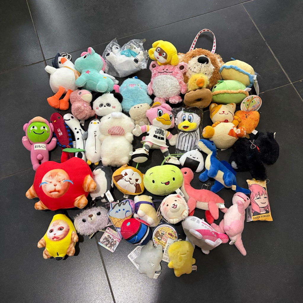 [UPDATE 23 JUNI - PART 1] Random Keychain | plush plushie ganci gantungan kunci boneka suzyzoo bebek