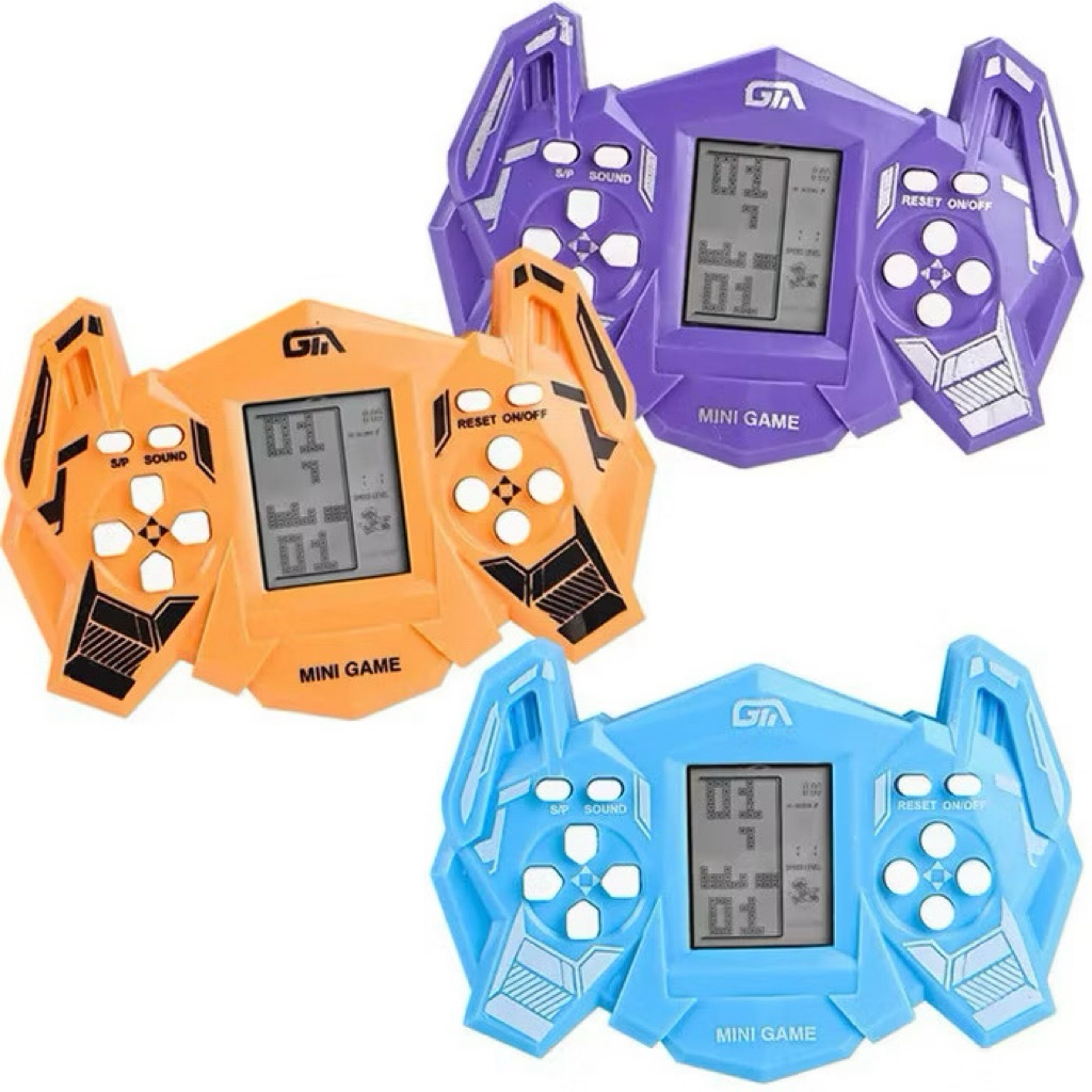 Mainan Game Boy Gembot Tetris Puzzle Game Gimbot 23 Game Modes
