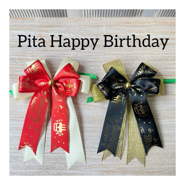 Pita Happy Birthday Pita Ulang Tahun Pita Hampers Ulang Tahun