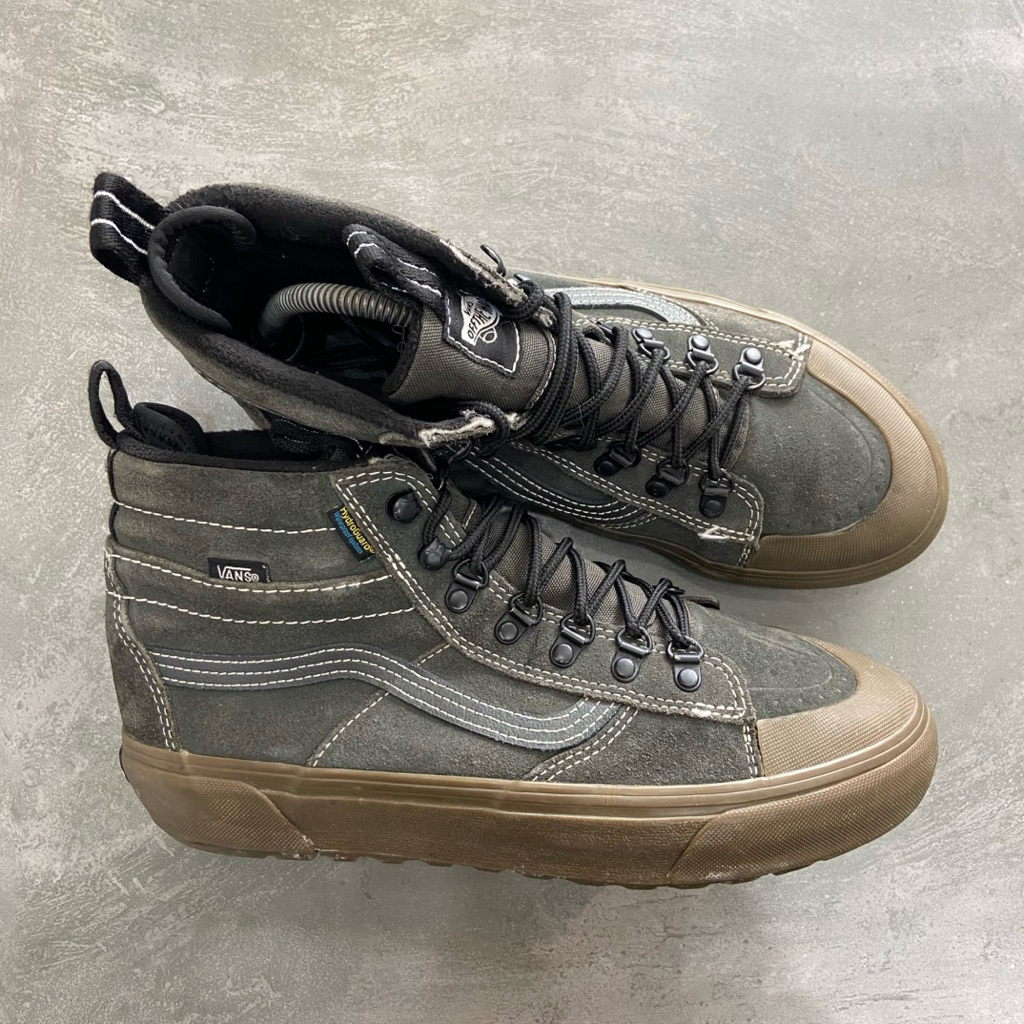 [Size 41] Vans SK8-HI DR MTE ALL-TRAC Vintage Green Black Waterproof Insulated (VN000CVR0VB) Second 