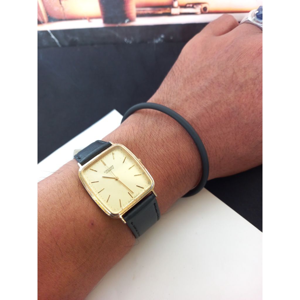 jj03420 jam tangan kotak orient quartz