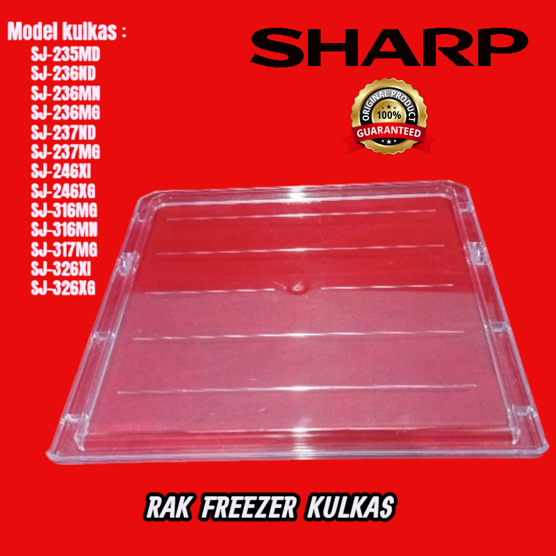 SHARP RAK FREEZER KULKAS 2 PINTU ORIGINAL