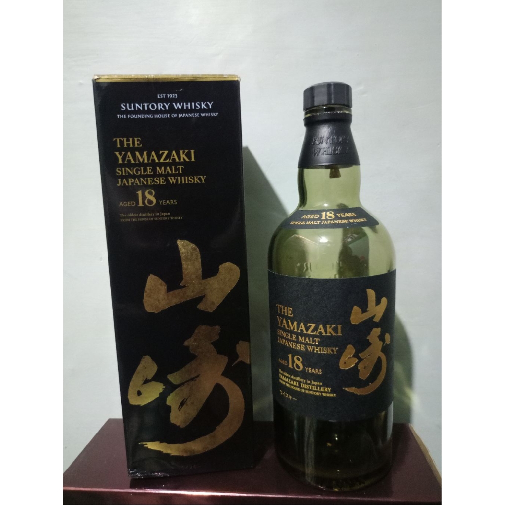 botol bekas Yamazaki 18