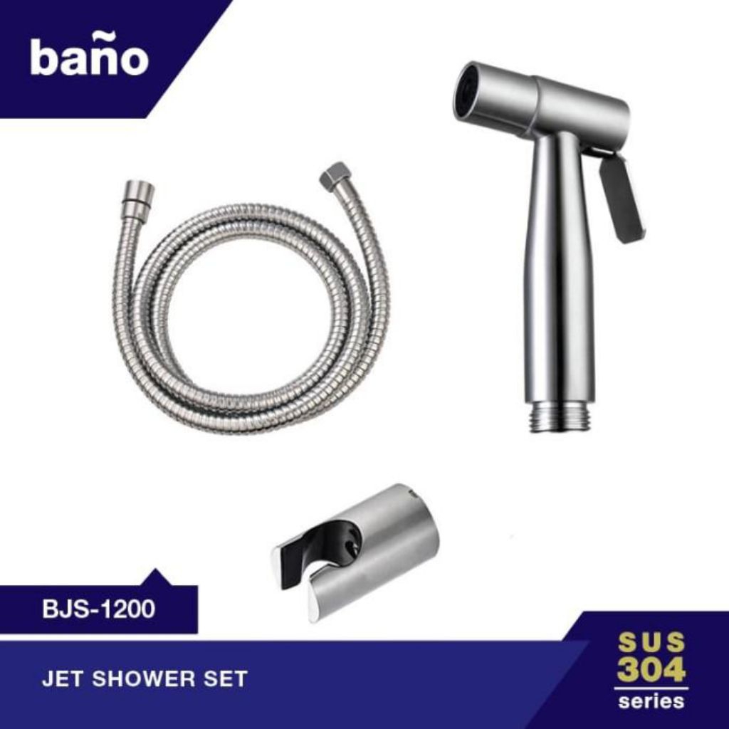 Jet shower toilet Bano stainless / toilet shower - stainless
