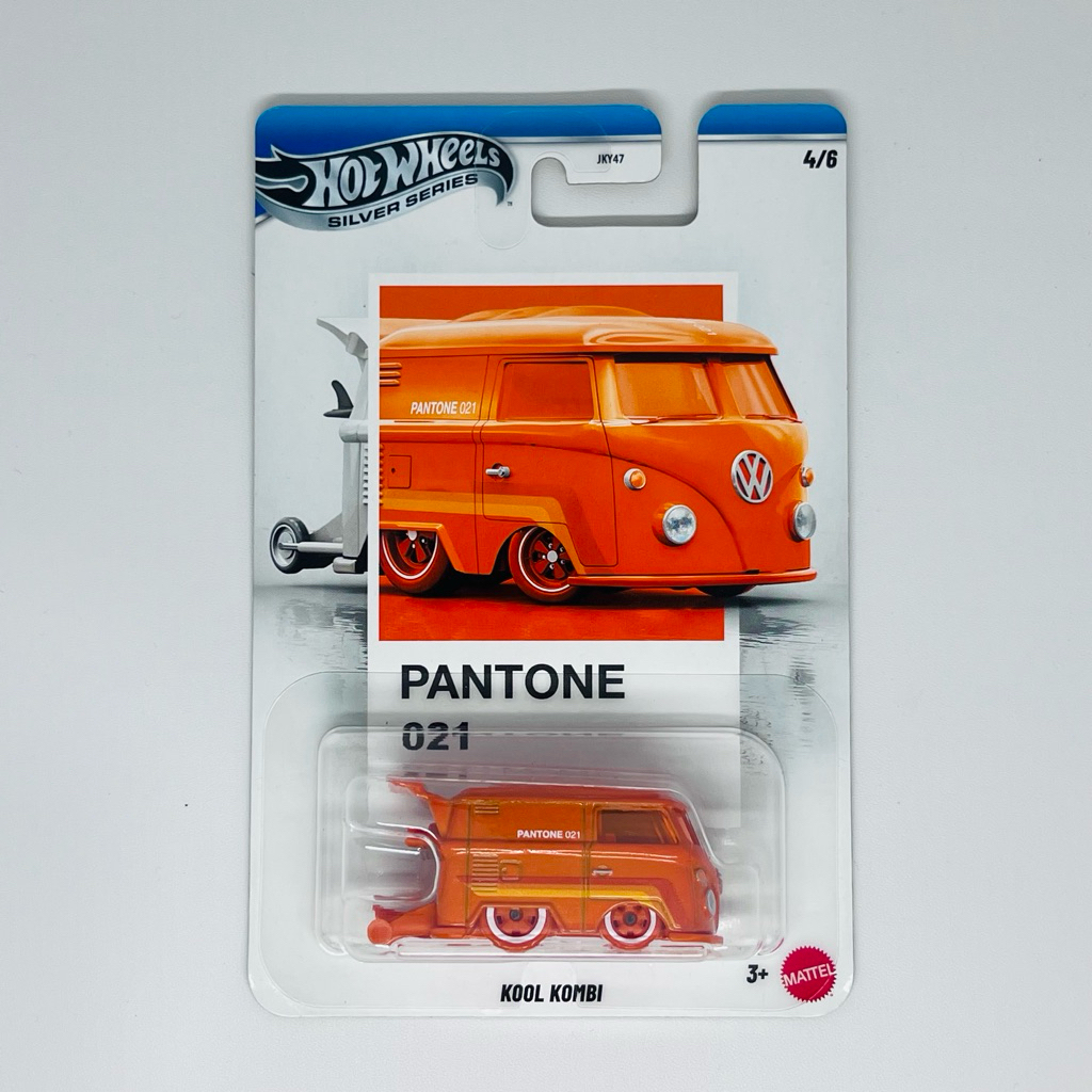 HOTWHEELS PANTONE SERIES - KOOL KOMBI PANTONE 021 ORANGE