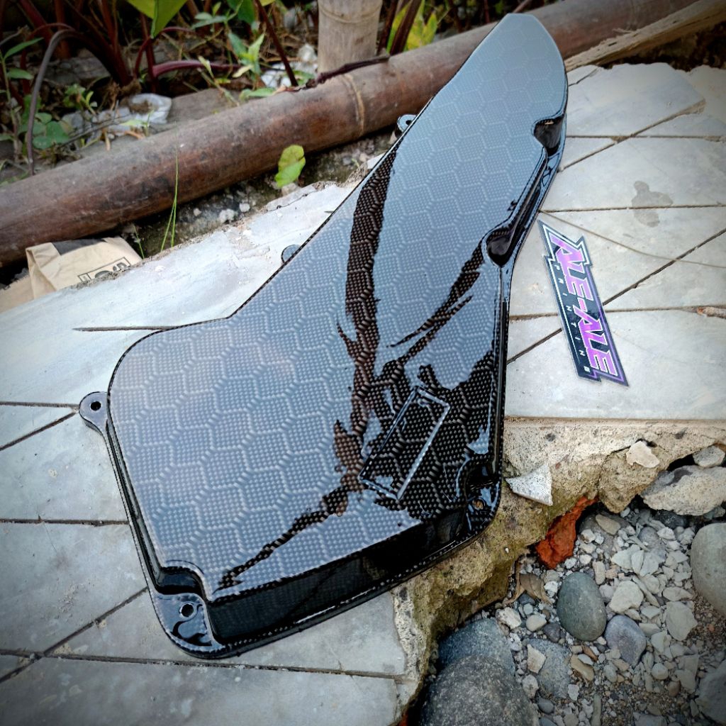tutup filter pcx160 model slime carbon hexagon