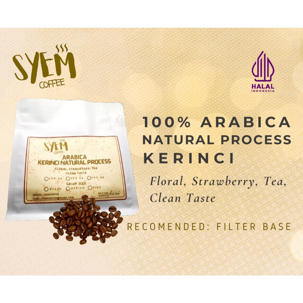 ARABICA KERINCI NATURAL PROCESS