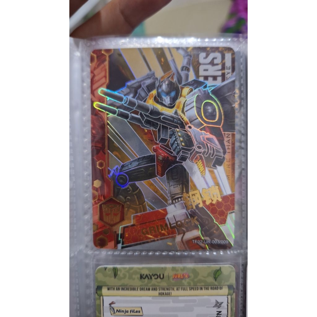 Kartu Kayou Transformer - UR Grimlock (Bhs China)