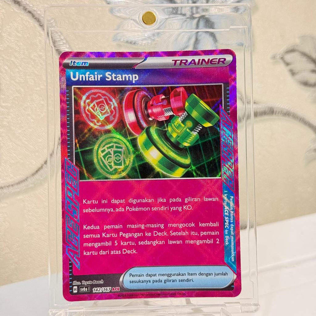 Kartu Pokemon Original - Unfair Stamp 142/167 ACE