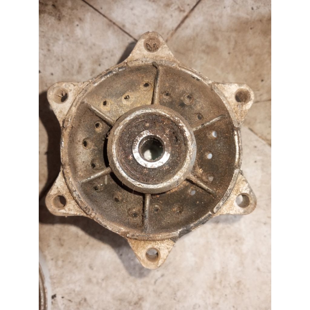 TROMOL SUZUKI TS 125 ORIGINAL (harga 1set depan belakang)
