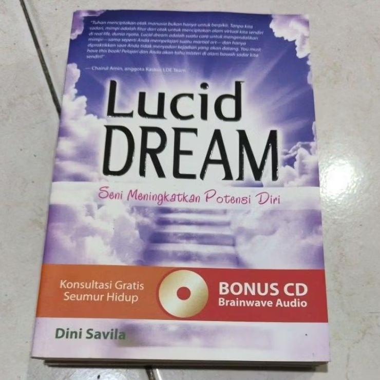 OBRAL BUKU MOTIVASI / PENGEMBANGAN DIRI / LUCID DREAM / SENI MENINGKATKAN DIRI / ORIGINAL