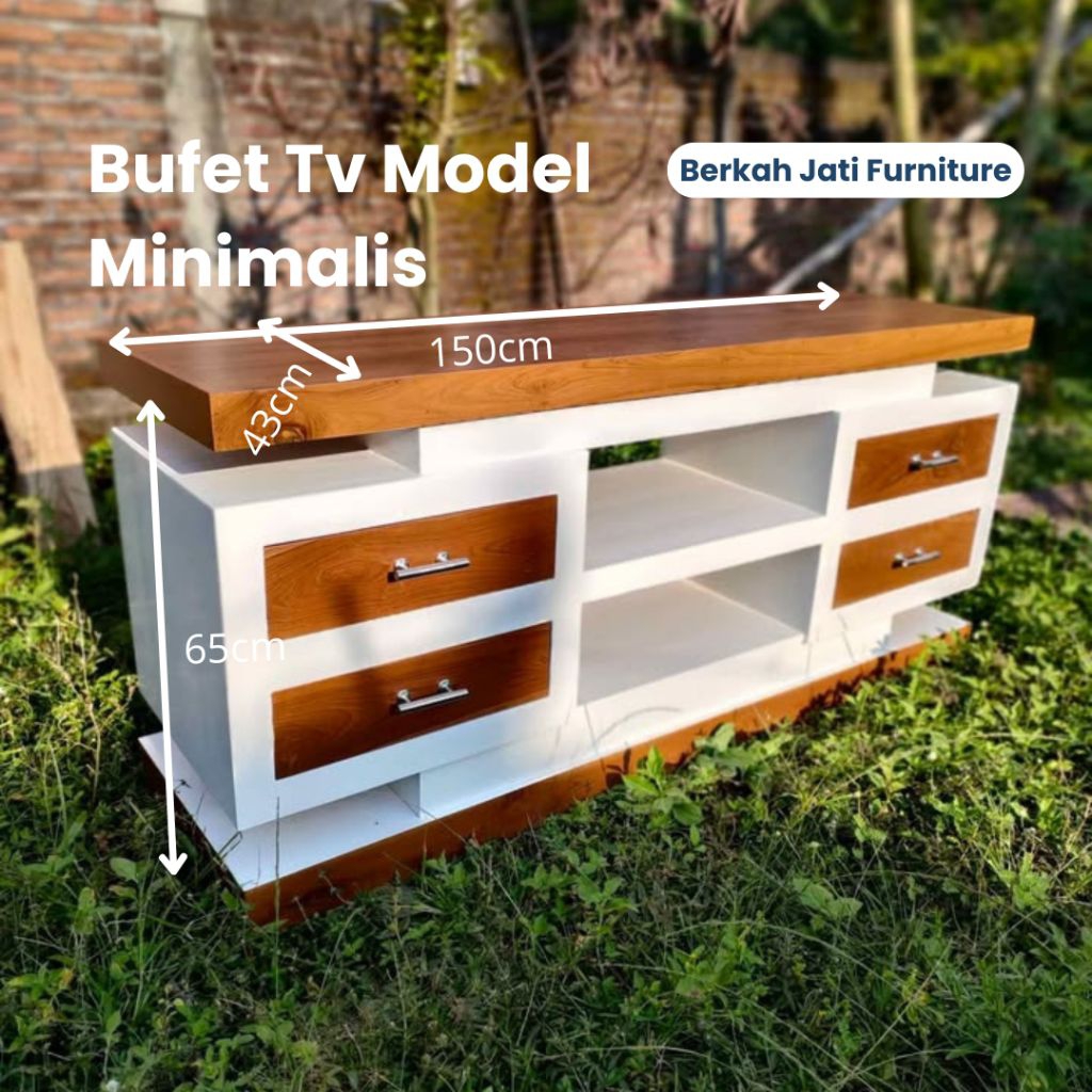 Bufet TV Model Minimalis | Bufet TV Ukir