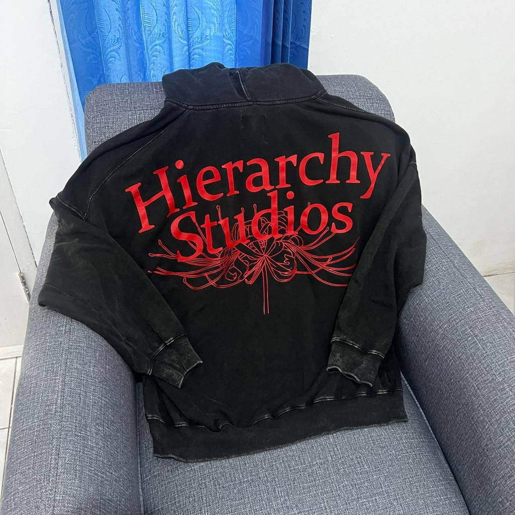 Hierarchy Studios Oversize Washed Hoodie